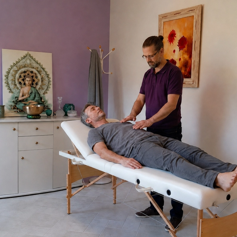 Séance de magnétisme (client)